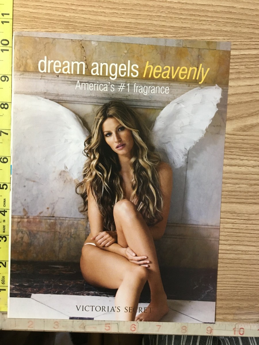 Gisele Bundchen For Victoria's Secret Dream Angels Heavenly Print Gisele Bundchen For Victoria's Secret Dream Angels Heavenly Print