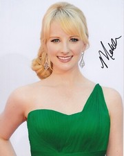 MELISSA RAUCH signed autograph 20x25cm BIG BANG in person autograph ACOA