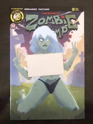 ACTION LAB: ZOMBIE TRAMP ISSUE #72 ARTIST RISK VARIANT COVER 2020