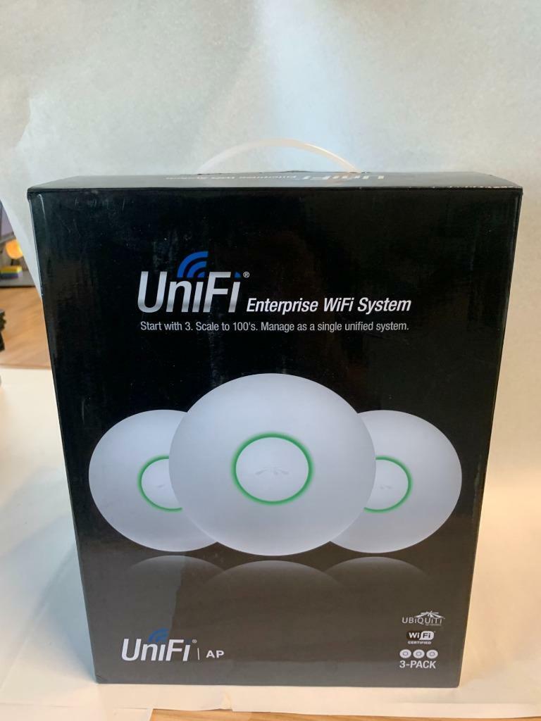 3 Pack *NEW Open Box* Ubiquiti Networks UniFi UAP Access Points 802.11n UAP-3 US