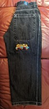 Jnco Jeans 36 Black Y2K Vintage 90s Crown Grail USA