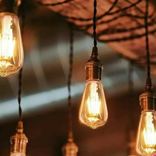 Vintage Retro Style Industrial E27 ST64 4W LED Filament Edison Lamp Light Bulb - Picture 21 of 24