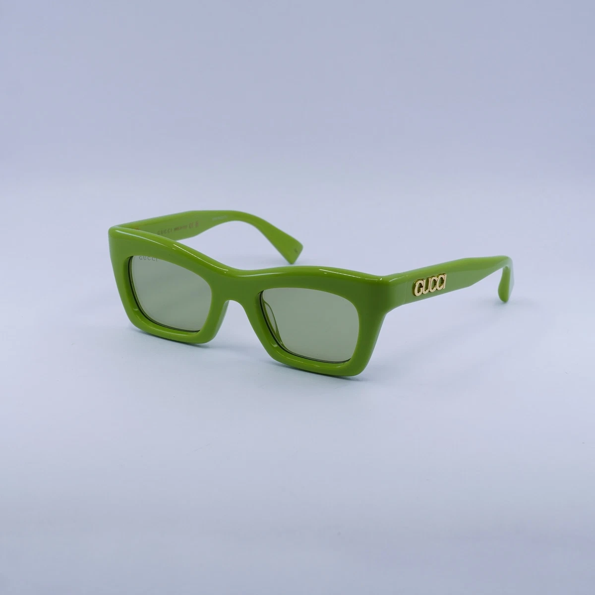 Gucci GG1773S 006 Shiny Acid Green/Green 50-21-140  display picture 3