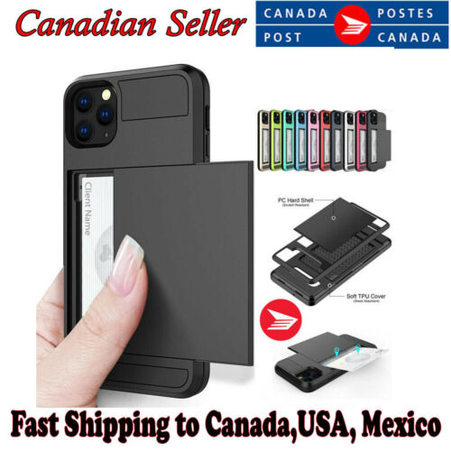 For Apple iPhone SE 12 11 Pro XS Max X XR 7 8 Plus Heavy Duty Wallet Case Cover - Foto 1 di 21