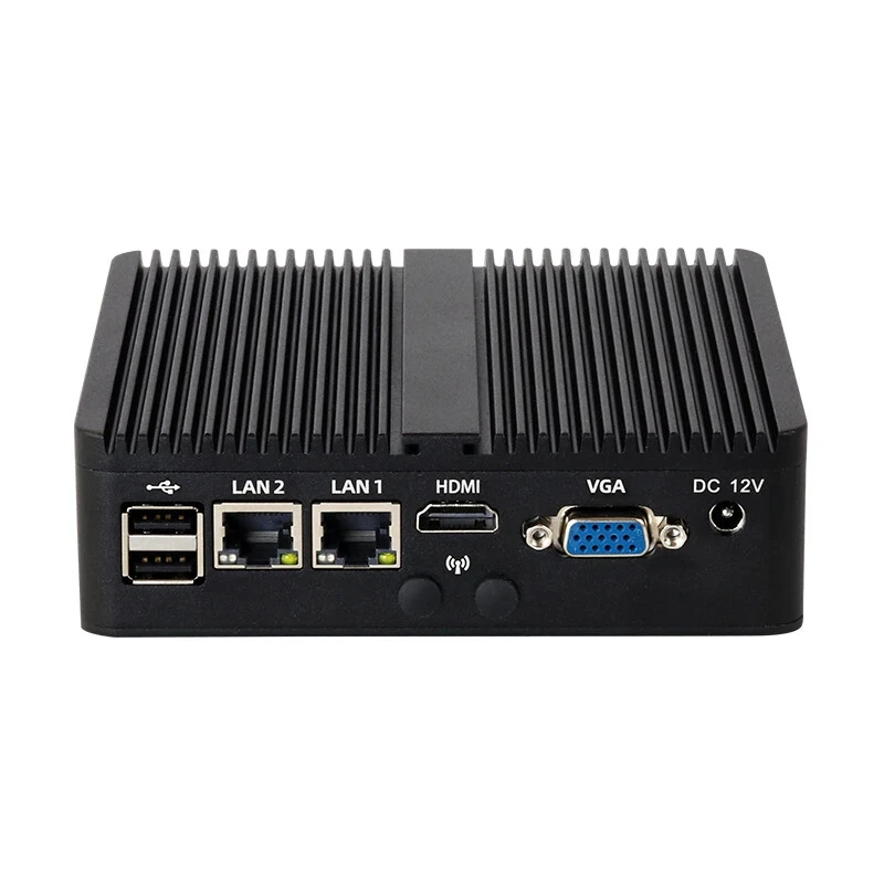 Industrial Mini PC Intel Celeron J6412 J4125 J2900 DDR4 2x COM Support RS232/485 - Image 2 of 4