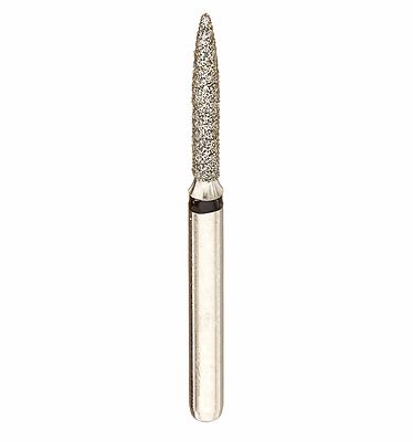 CROSSTECH MultiUse Dental Diamond B9SSXC, FLAME 862/012SC, Spr-Crse, 5 Burs