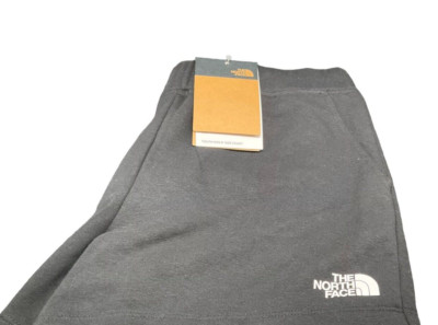 NWT The North Face Camp Fleece Shorts Black Youth Large Girls