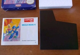 Nintendo NES Mega Man 4 (NES 1992) CIB Complete w/ Manual, Styro, Sleeve - NICE!