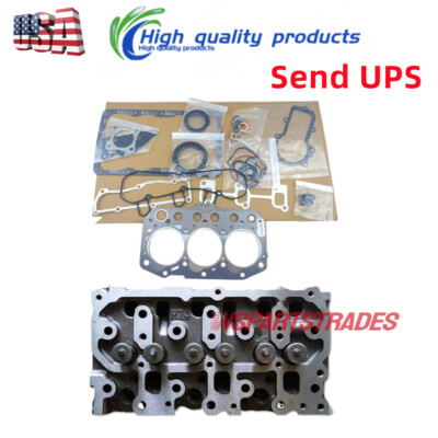 3TNM74 Cylinder Head Assy & Full Gasket Set for Yanmar Engine 119517-11740