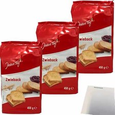 Jeden Tag Zwieback 3er Pack 3x450g Packung usy Block