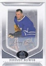 2020/21 SP SIGNATURE EDITION..JOHNNY BOWER..SILVER SCRIPT..SP..# 326.MAPLE LEAFS