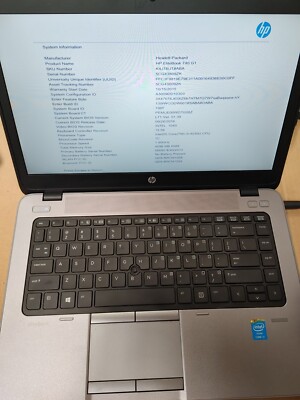 HP EliteBook740 G1 Core i3-4030U@ 1.90GHz, 4GB RAM , NO HD , NO OS
