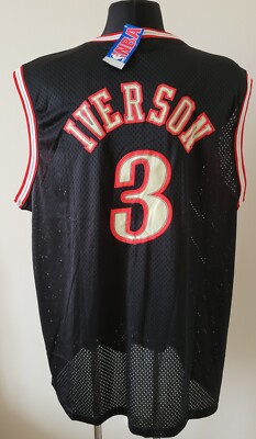 Reebok NBA 76ers IVERSON 3 ユニフォーム 2XL Philadelphia 76ers Sixers NBA Reebok Jersey #3 Allen Iverson size