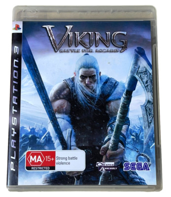 Jeu Viking : Battle For Asgard - PS3 Complet En Bon état (boîte + Notice)