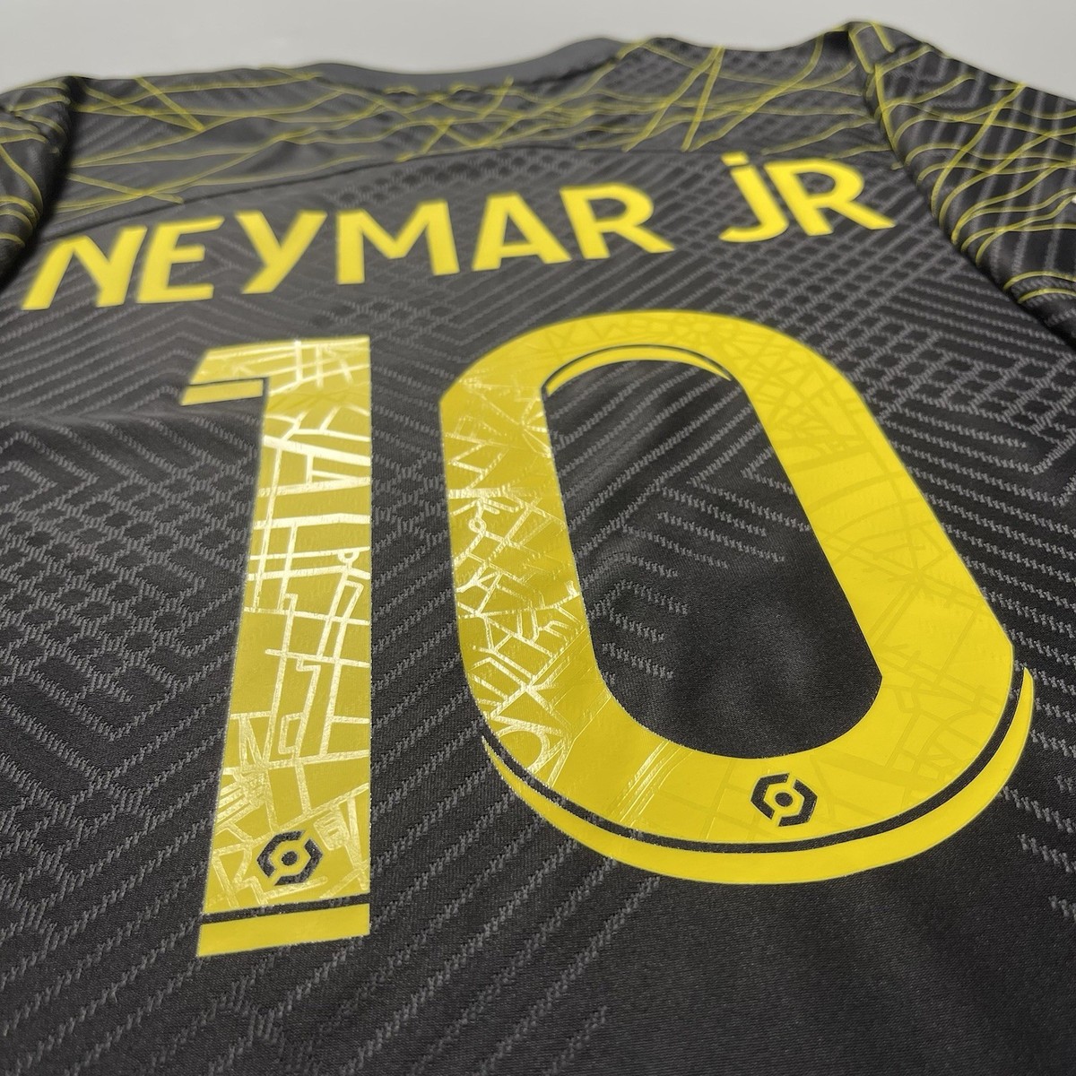 PSG NIKE 2022/2023 FOOTBALL SOCCER FOURTH JERSEY #10 NEYMAR SIZE