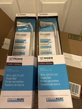 Moen MY8718CH Lindor 18-in Chrome Wall Mount Single Towel Bar