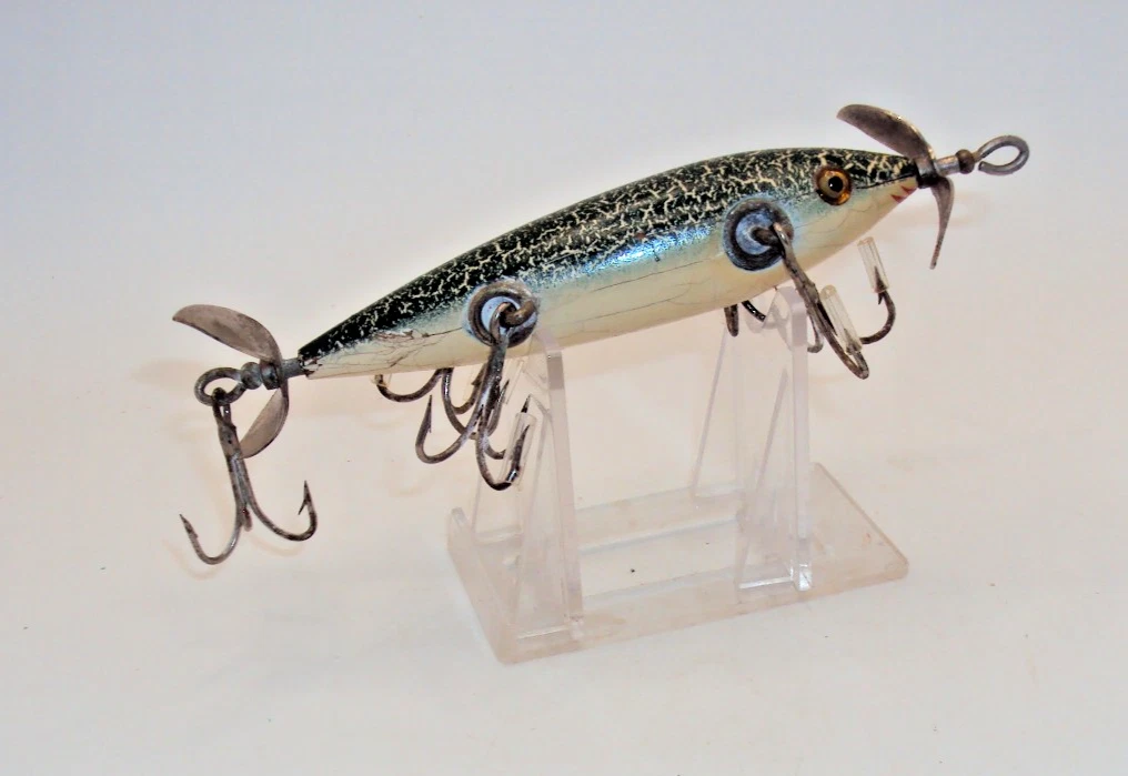 ebay antique fishing lures GOLD EYES  HEDDON PUNKINSEED SPOOK Vintage Lure  9630 SUN SUNFISH Vintage Fishing Lure - South