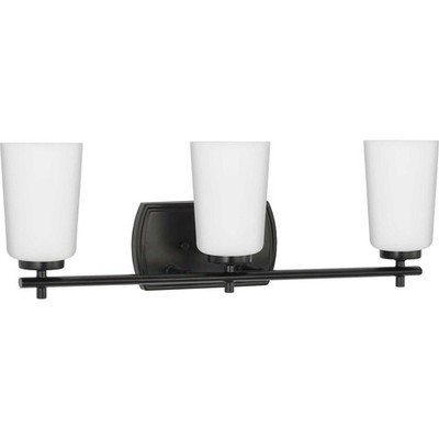 Progress Lighting P300467 Adley 3 Light 23''W Vanity Light - Black