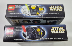 NOT MINT LEGO Star Wars Final Duel I and II 7200 and 7201 New Sealed 2002