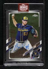 2023 Topps Archives Signature Series 5/14 Brandon Woodruff Buyback Auto 0h1