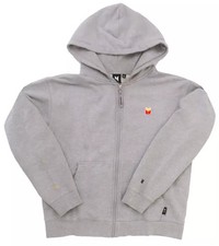 BTS x McDonald’s Logo Zip Up Hoodie French Terry Damaged Missing String