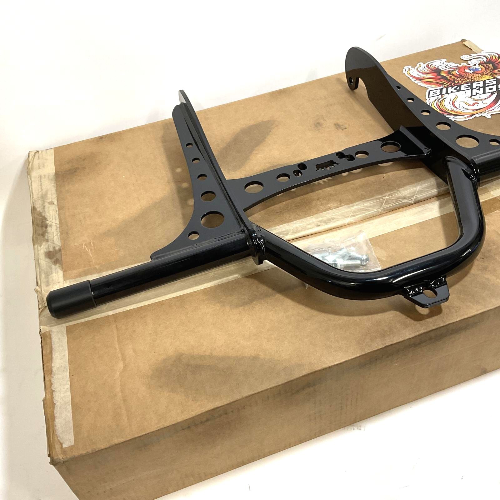 Bung King BLACK Engine Guard Crash Bar 2009-2016 Harley Touring FCBFLH0916