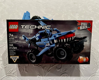 LEGO Technic Monster Jam Megalodon Pull-Back 42134 260pcs Box Age 7+