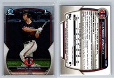 2023 Bowman Draft #BDC-69 Brandon Winokur Chrome Refractor