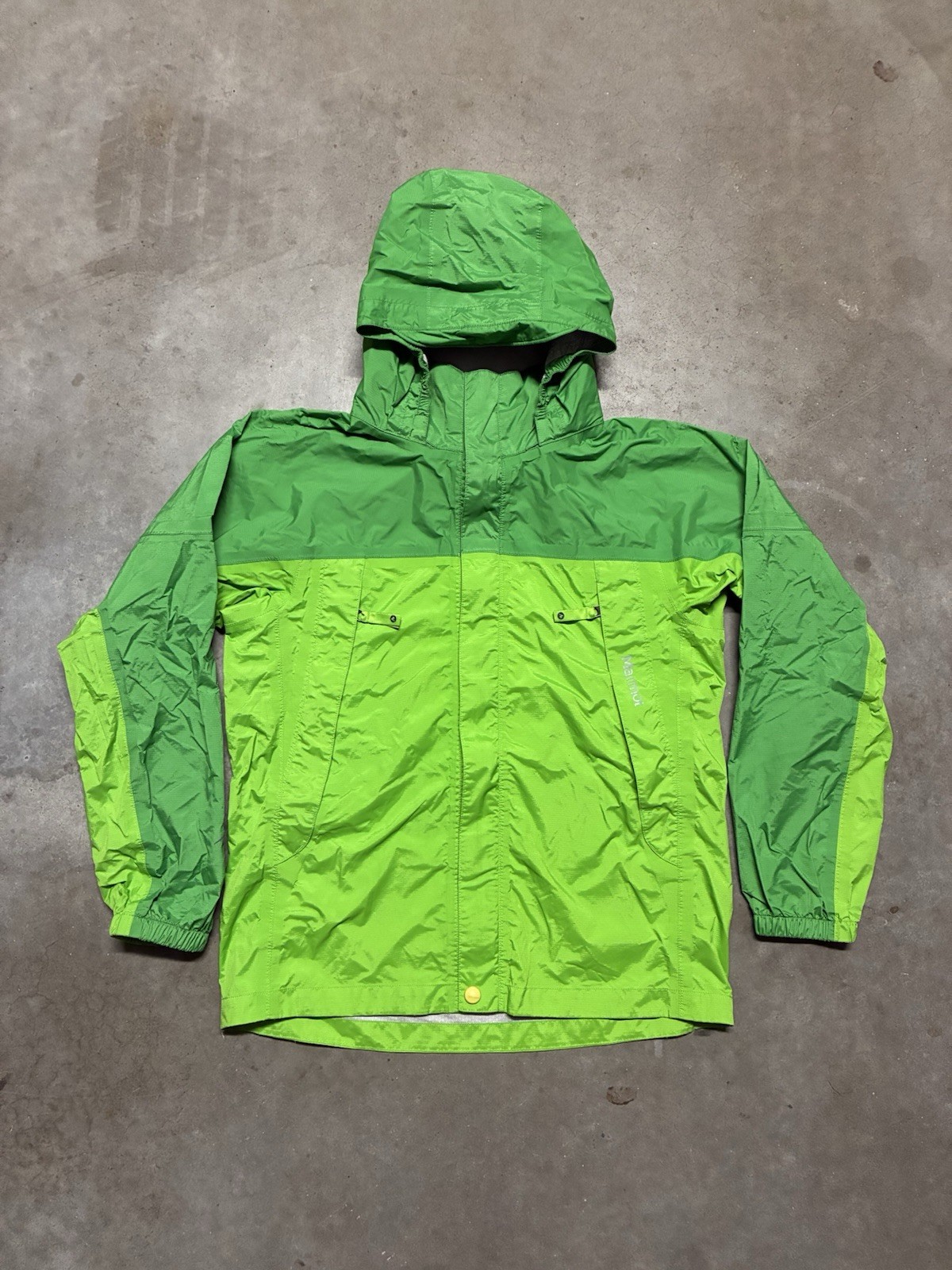 Marmot Windbreaker Shell Jacket Lightweight, Gree… - image 1