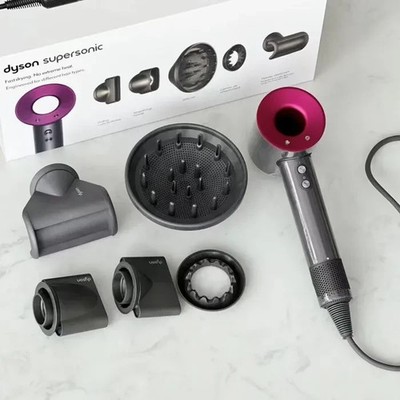 Dyson Supersonic HD08 Hair Dryer Fast Drying Ionic Blow Dryer Pink