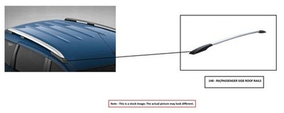 RH BLK ROOF RAIL *NOTE* OEM 2020 SUBARU ASCENT
