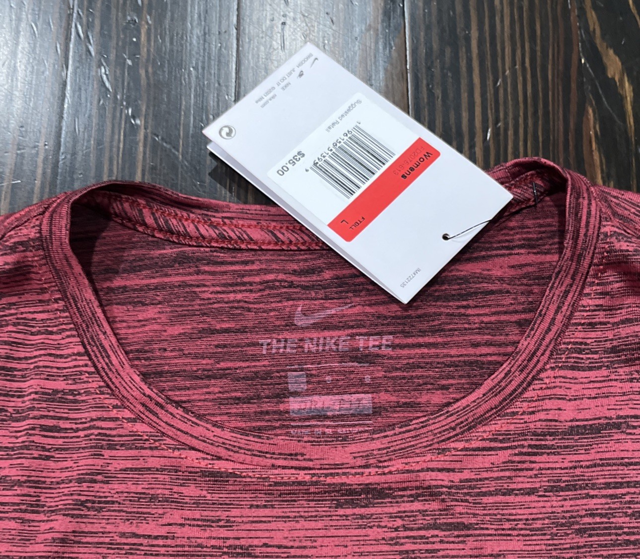 Nike Iowa State Cyclones Dri Fit T Shirt Women’s Large Red Polyester NEW thumbnail 3