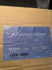 mr.steam Stainless Steel Condensation Pan 103867 Brushed Steam Shower