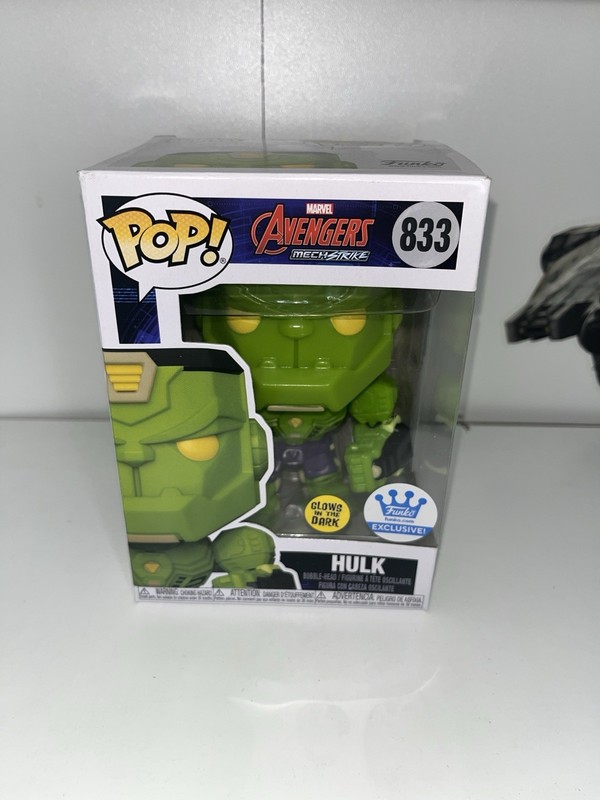 Funko pop! Marvel Avengers Mech Strike - Hulk #833 - Funko Exclusive GID