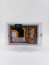 2024 Jacob Wilson Patch Auto /10 Panini Three And Two Prospect Oakland
