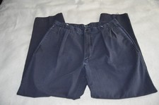 VTG Polo Ralph Lauren Men's Chino's Blue Distressed 36/31 Cotton USA