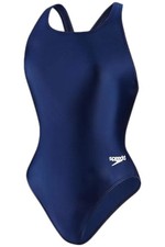 Speedo Kid's Girl Swimsuit One Piece Prolt Super Pro Solid Navy