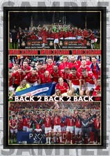 Wrexham FC Back To Back to Back A4/A3 Football Memorabilia/Collectable #321