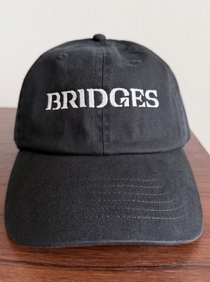 Death Stranding Bridges Black Strap Back Dad Hat Kojima Video Game Adjustable
