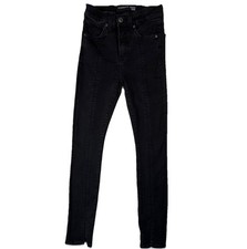 Veronica Beard Jeans Sz 24 00 Black Wash Raven High Rise Kate Skinny Denim USA