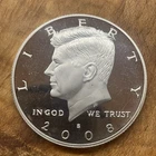 2008-S 50C Silver (Proof) Kennedy Half Dollar No Reserve