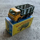 Matchbox Series No. 4 Lesney Yellow Green Diecast Truck with Unopened Box