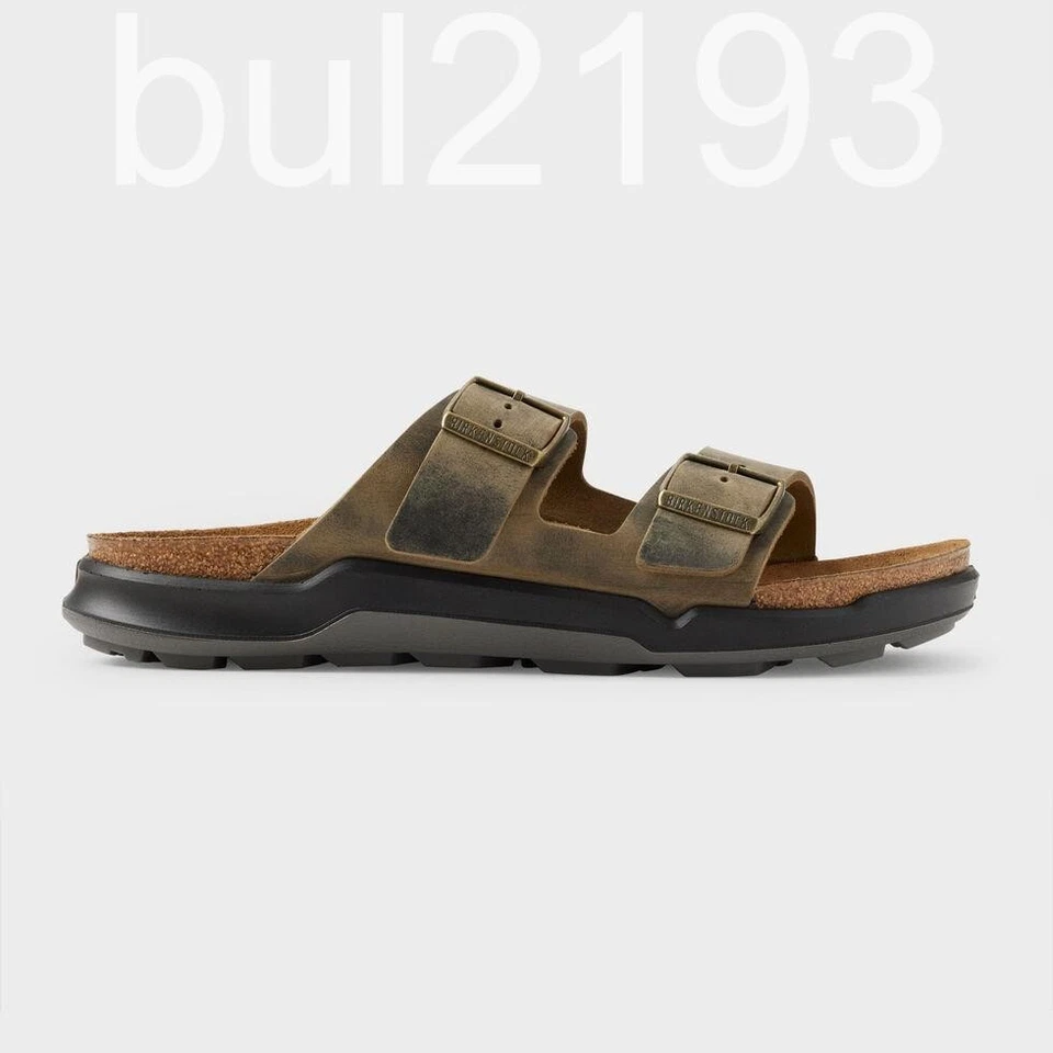 ¡¡¡Venta rápida!!! Sandalias Birkenstock Arizona de cuero resistente para hombre - ENVÍO GRATUITO Foto 2 de 4