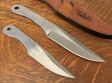 GIL HIBBEN UC457 THROWER COMBO 2-KNIFE THROWING SET EXC