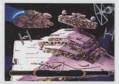 2015 Star Wars Illustrated: The Empire Strikes Back Purple Falcon's Escape 2k3