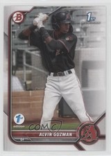 2022 Bowman 1st Edition Alvin Guzman #BPPF-18 0l0m