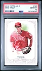 MIKE TROUT 2012 TOPPS ALLEN & GINTER 1ST GINTER CARD PSA 10 LOW POP ANGELS JG