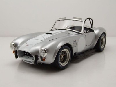 Shelby Cobra 427 S/C silber weiß Modellauto 1:18 Kyosho