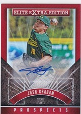 2015 Panini Elite Extra Edition PROSPECTS #121 JOSH GRAHAM AUTOGRAPH R/C
