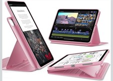 New ESR Case for iPad Air 11 Inch 11 M4/M3/M2, 10.9 (5th/4th), Magnetic, Pink